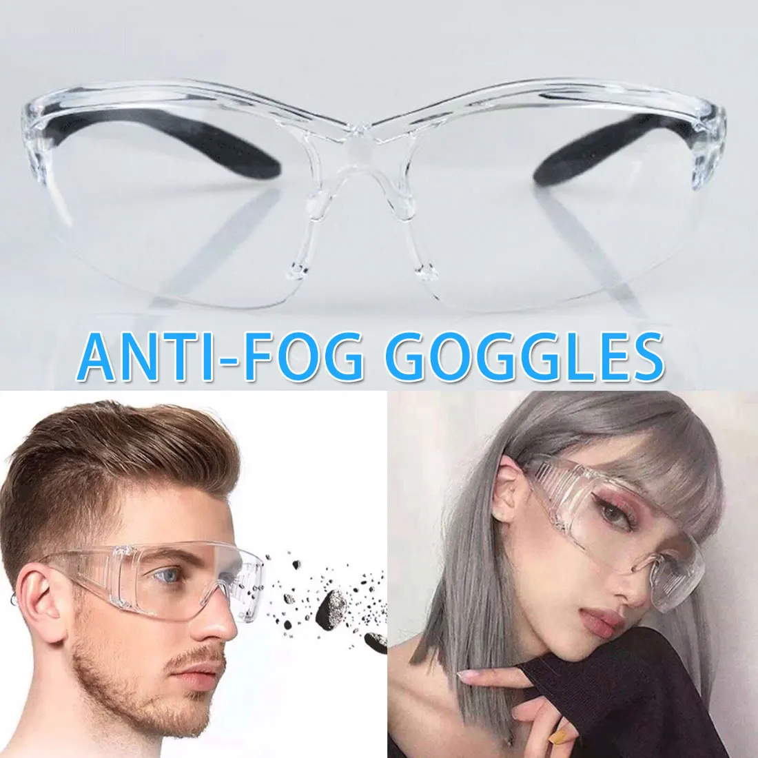 

Anti-shock Goggles Transparent Safety Goggles Glasses Work Dental Eye Protection Spectacles Eyewear Eyes Protective Goggles