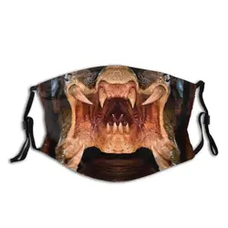 Máscara de boca Predator, mascarilla facial de moda, cultura Pop, cómic, disfraces de Cosplay, juego de carnaval, Película Popular