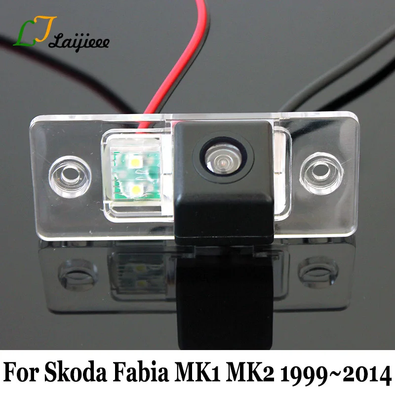 Камера заднего вида для Skoda Fabia MK1 MK2 6Y 5J MG 1999 ~ 2014/HD широкоугольный объектив ПЗС