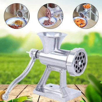 

Honhill Manual Meat Grinder Handheld Making Gadgets Mincer Sausage Noodle & Pasta Maker Home Kitchen Cooking Tools