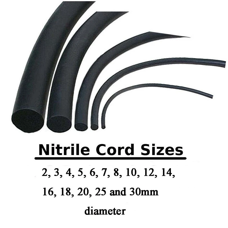 30 mm x 5 mm 40 mm de diámetro 1 Elija el tamaño del paquete Negro anillos de goma de nitrilo 70A dureza de la orilla 