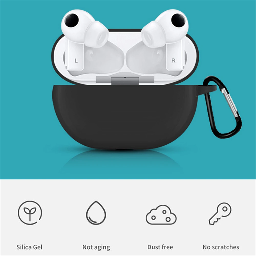 

Silicone Protective Case for Huawei Freebuds Pro Wireless Bluetooth Headset Waterproof Carrying Skin Cover