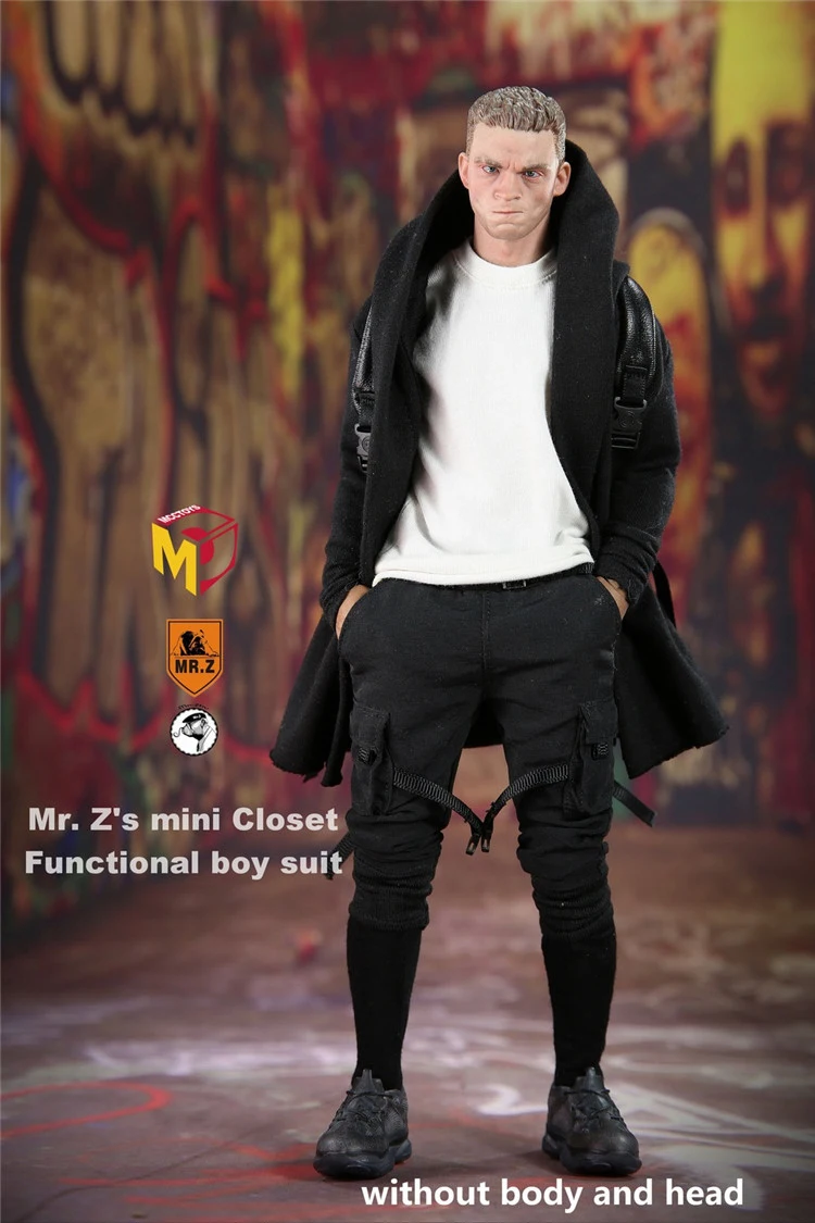 Модель MCC011 1/6 MCCToys x Mr. Z's Mini Closet, функциональный костюм для мальчиков, набор мужской одежды с фигуркой, модель аксессуара для тела 12 дюймов