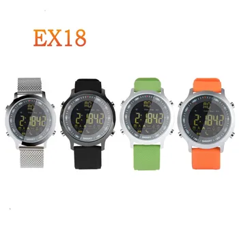 

New EX18 Smart Watch Depth Waterproof Standby Long Sports Bracelet Student Electronic Watch Step Counter Information Reminder