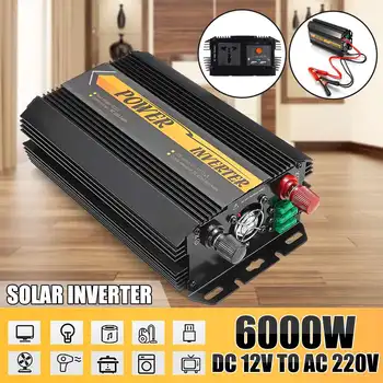 

6000W Peaks Car Inverter 12V 220V USB LED Auto Modified Sine Wave Voltage Transformer Solar Power Inverter Charge Converter