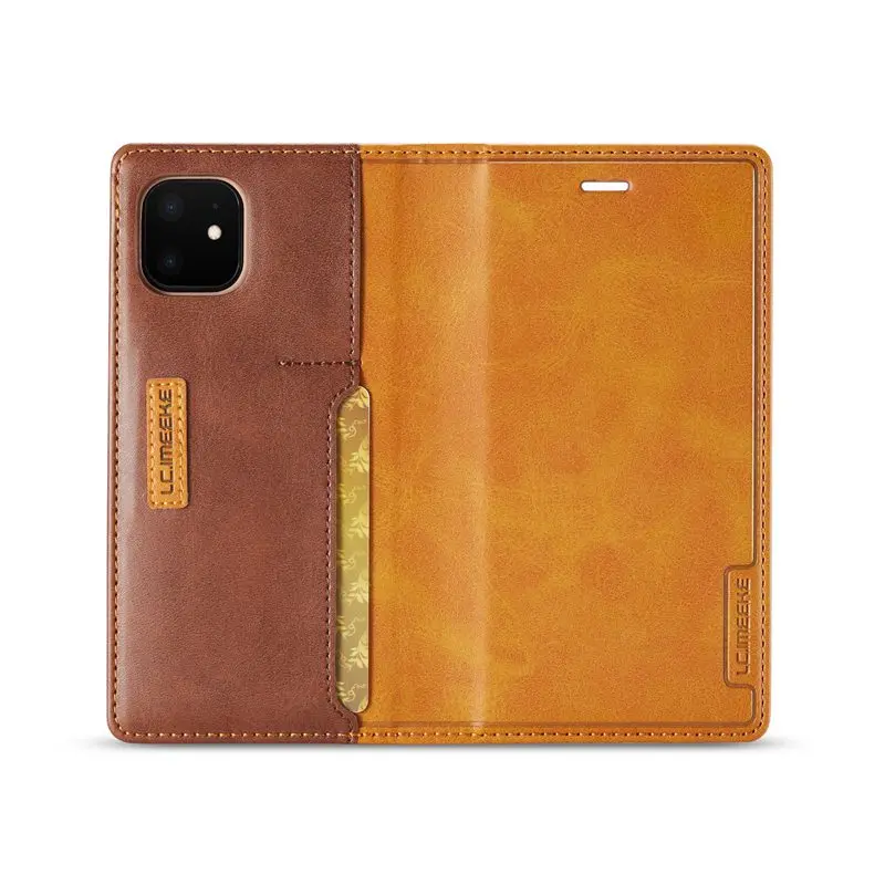 iPhone 12 Pro Max Leather Flip Case