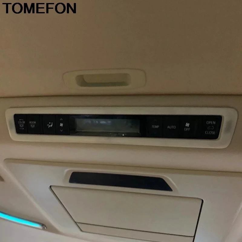 TOMEFON для Toyota Alphard Vellfire 2016 2017 2018 задний переключатель кондиционера переменного