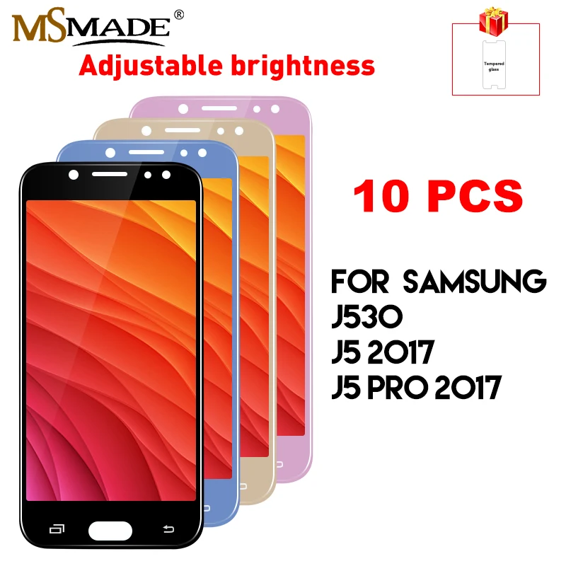 

10 PCS LCD For Samsung J5 2017 Display Touch Screen Digitizer J5 Pro J530M J530F SM-J530F LCD Touch Screen Digitizer Parts