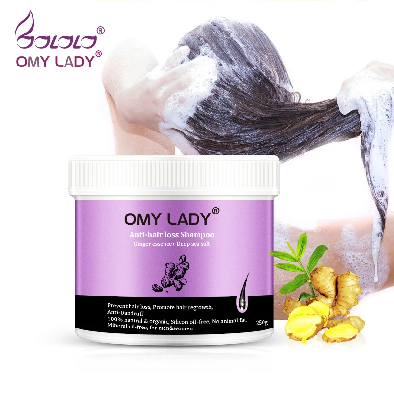 Herbal-Liquid Hair-Growth-Shampoo Ginger Hair Thick Omy Lady Women Promote 