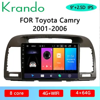 

Krando Android 10.0 9" for Toyota Camry 2001-2006 car radio player gps navigation multimedia system