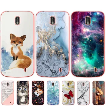

Case For Nokia 1 Plus Case Cover Cartoon Silicone Soft funda coque for Nokia 1 1+ 1 Plus bumper full 360 Protective Shells Bags