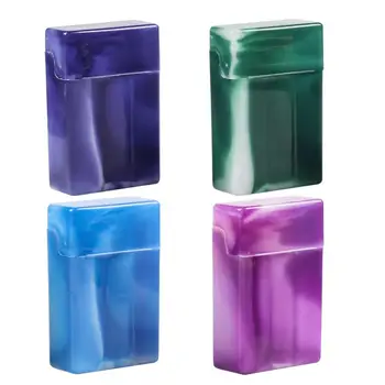 

Cigarette Case With 3 Compartments Portable Plastic Cigarette Case Box Cigarette Storage Box Cigarette Holder Gifts For Men