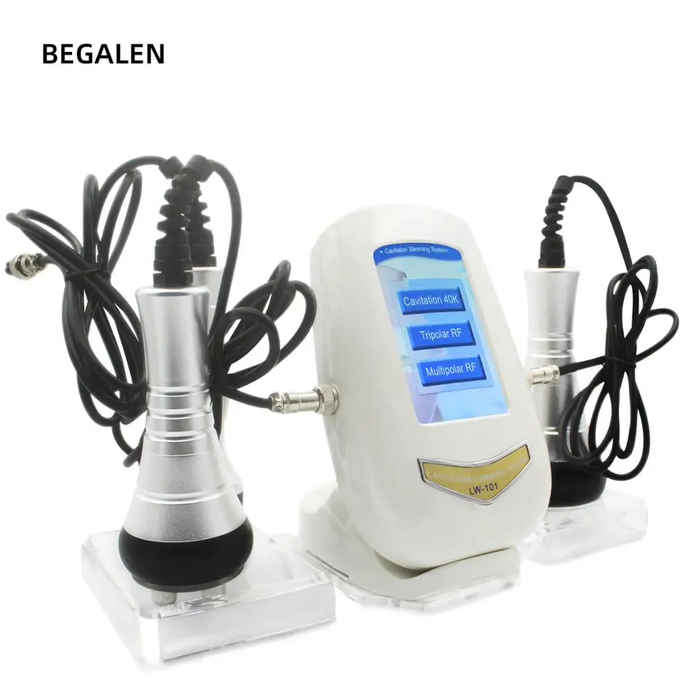  Begalen Authentic LW-101 40K Cavitation Ultrasonic Slimming Machine Weight LossFace Lifting Skin Re