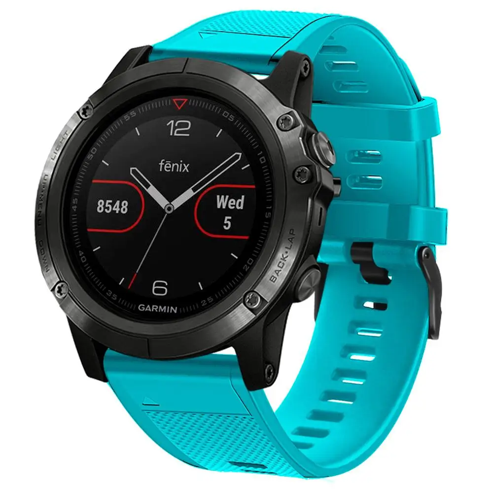22 мм ТПУ ремешок для Garmin Fenix 5 Forerunner 935 часы быстросъемные легко подходят наручный ремешок браслет для Garmin fenix5