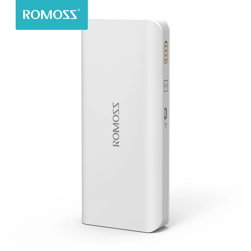 Внешний аккумулятор ROMOSS Solo 5 10000 мАч портативное зарядное устройство для iPhone 8plus