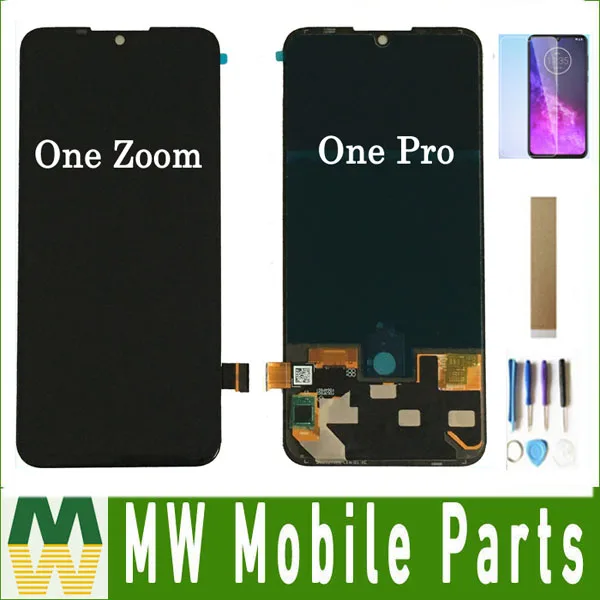 Оригинальный OLED для Motorola Moto One Zoom / Pro ЖК дисплей + сенсорный экран в сборе|screen