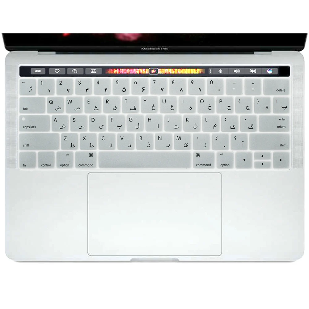 Арабский чехол для клавиатуры США Защитная пленка Macbook Pro 13 &quotA1706 A1989 A2159 новый 15&quot