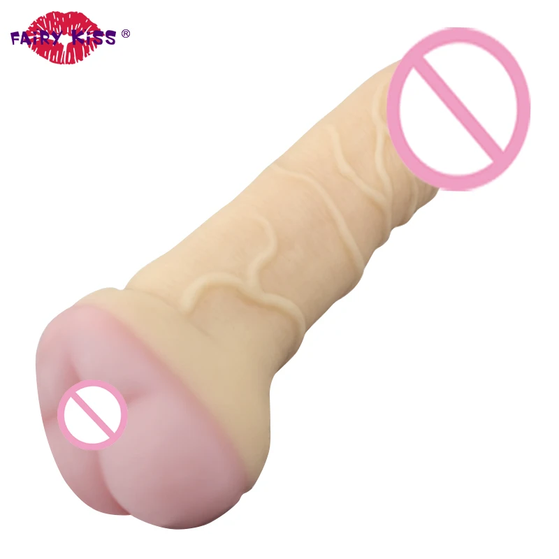 Big Penis Sleeve Dildo masturbatore anale maschile giocattoli adulti del sesso per gli uomini coppie Gay Vagina Real Pussy Ass masturbazione Pocket Pusssy