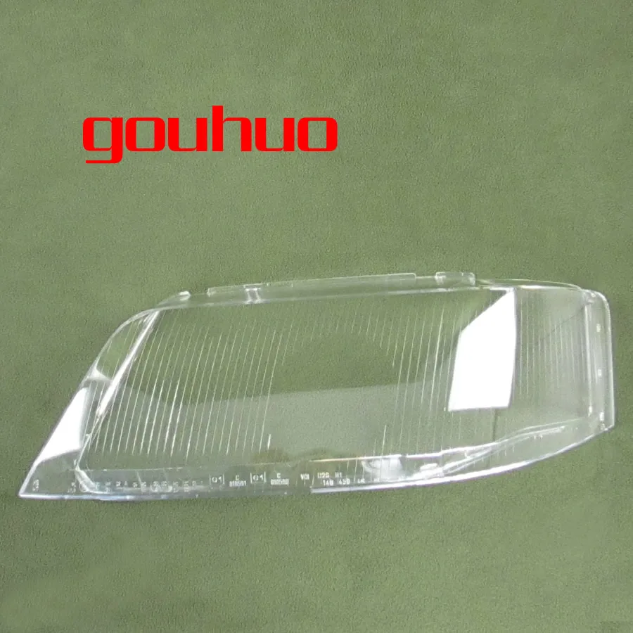 Для Audi A6 A6L 1999 2000 2001 2002 крышка фары прозрачный абажур лампа стекло фары объектив
