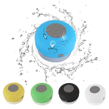 

Mini Bluetooth Speaker Portable Waterproof Wireless Handsfree Speakers, For Showers, Bathroom, Pool, Car, Beach & Outdo