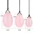 100% Чистый Натуральный Розовый Кварц Yoni Egg Set Kegel Exerciser Balls Vginal Balls Muscle Jade Eggs Massager Ball Вагинальное затягивание