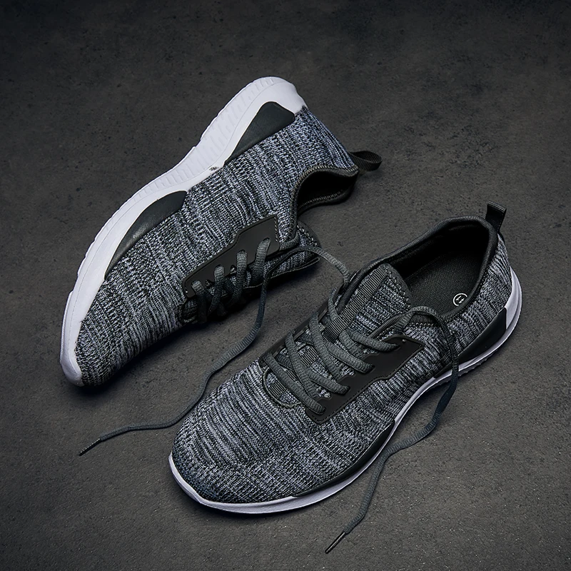

Large Size Sneakers Men Shoes Lightweight Breathable Comfortable Running Sports Shoes Flat Fashion Casual Sneakers