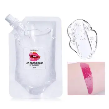 

DIY Clear Lip Gloss Base Oil Lip Gloss Base Handmade Material Lipstick Makeup Lipstick Base DIY Moisturizing Gel Liquid E9G9
