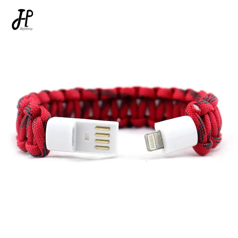 Отдых на природе Пеший Туризм браслет-Паракорд для выживания usb-кабели данных аварийный перезаряжаемый аварийно-спасательных линейный браслет веревочки приспособление для путешествия