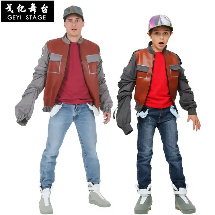 Disfraz Del Dr Emmett De Regreso Al Futuro Para Adultos Traje De Cosplay Marron Para Chico Halloween Fiesta De Rol Traje De Fantasia Aliexpress
