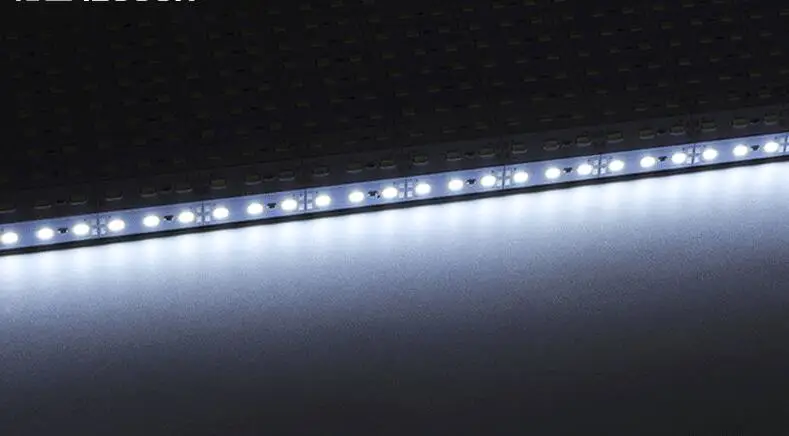 SMD 5630 Led бар алюминиевая печатная плата IP20 не водонепроницаемый 0,5 м светодиодная жесткая полоса 36led/0,5 м DC 12 В для украшения витрины