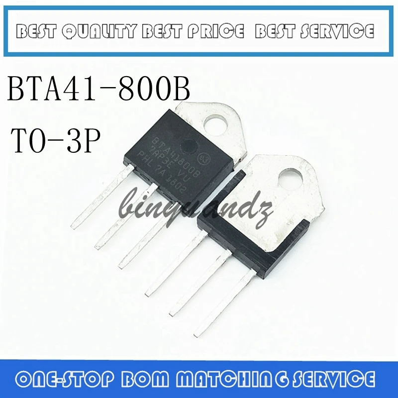 

5 шт./лот BTA41-800B BTA41-800 BTA41800B BTA41800 BTA41-247 40A 800V симисторов лучшего качества.
