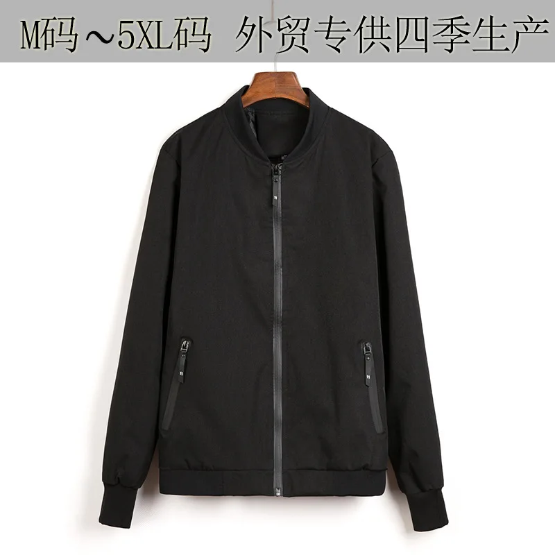 

2018 New Style Spring And Autumn Korean-style Youth MEN'S Jacket Men Jacket Casual Stand Collar Hot Selling Coat Men's