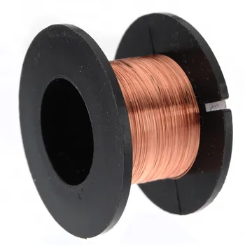 

5pcs 0.1MM Copper Soldering Solder PPA Enamelled Repair Reel Wire Fly Line 0.1MM Copper Solder Wire