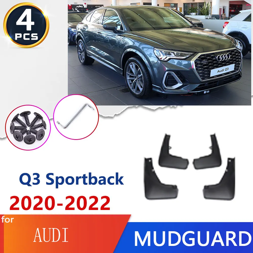 

Car Tire Fender Mud Flaps For Audi Q3 Sportback 2020 2021 2022 Perodua Road Guards Mudflap Mudguards Splash Goods Accessories