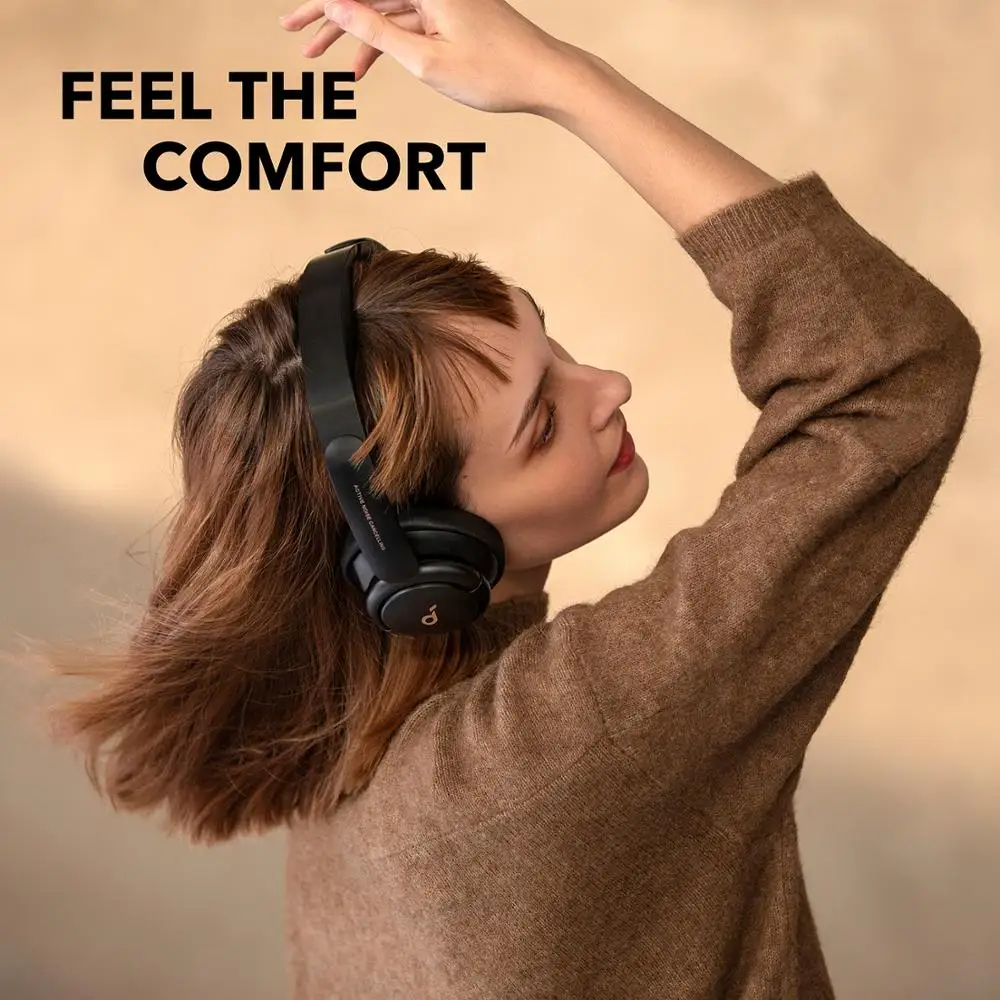 Múltiplos com Cancelamento de Ruído Horas de Som sem Recarregar. Som de Alta Soundcore Anker Life Headphones Modos Ativo Híbrido Resolução 40 by Q30 - Image 6
