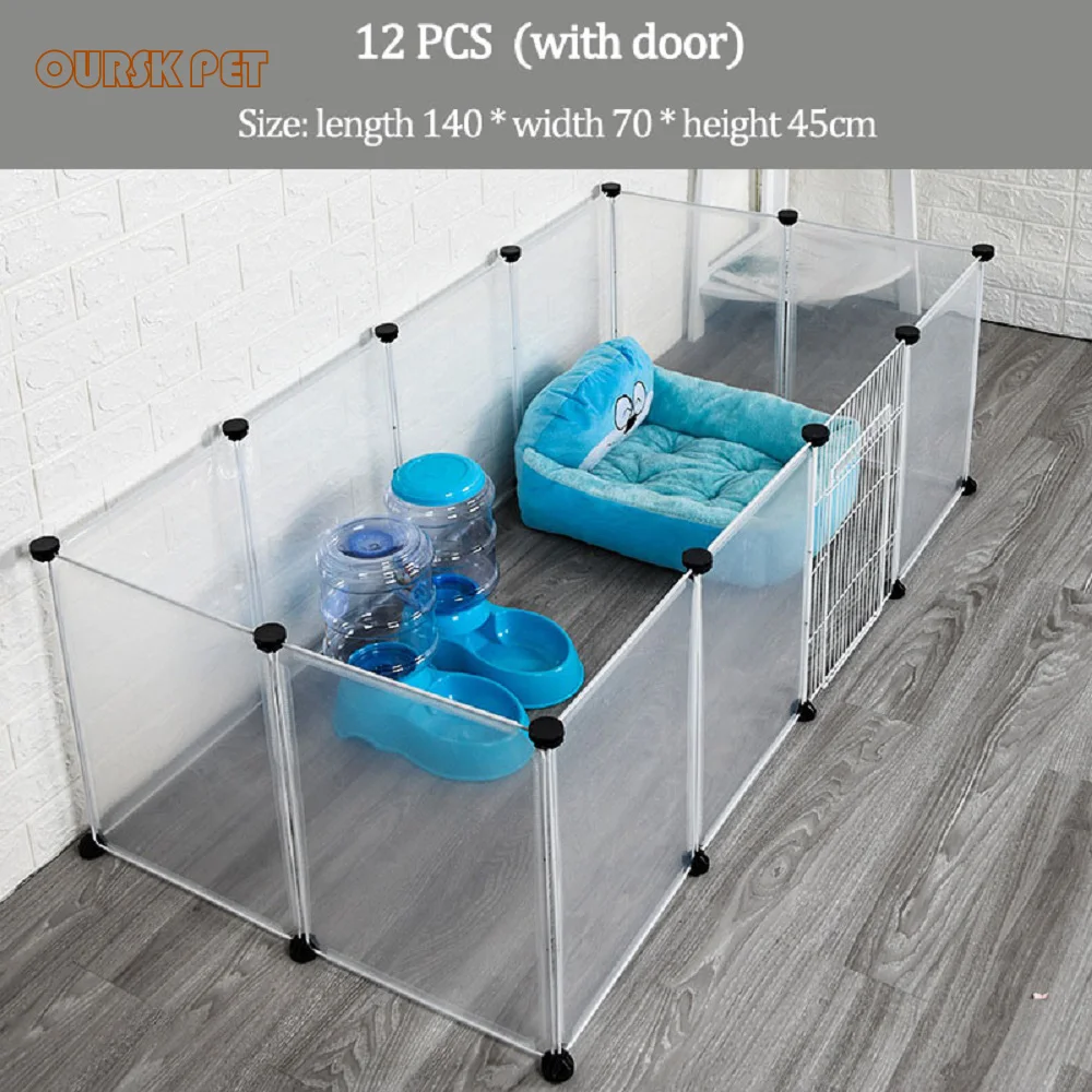 Dog Fences Pet Playpen DIY Freely Combined Animal Cat Crate Cave Multi-functional Sleeping Playing Kennel House for Dogs Dog Fences Pet Playpen DIY Freely Combined Animal Cat Crate Cave Multi-functional Sleeping Playing Kennel House for Dogs