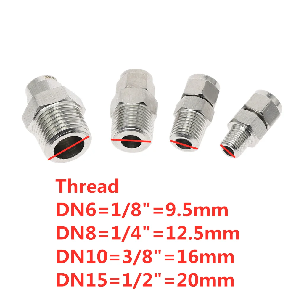 Быстрое скручивание 6 мм 8 10 12 трубка до 1/8 &quot1/4&quot 3/8 &quot1/2&quot наружная резьба