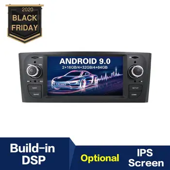 

AOTSR 6.2 inch Android 9.0 IPS GPS Navigation Car Radio Player For FIAT Punto 2005+ Multimedia Player Head Unit Tape Recorder