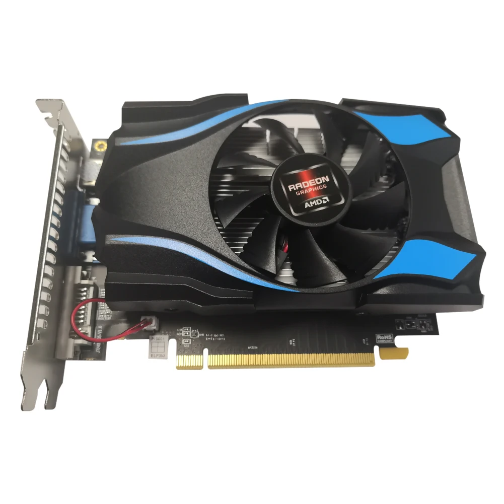 GTX650Ti ATI7670 1/2GB 128bit GDDR5 PCI-E 3.0 16X Gaming Graphic Cards HDMI-Compatible DVI VGA for FPS PUBG Game Computer gpu computer