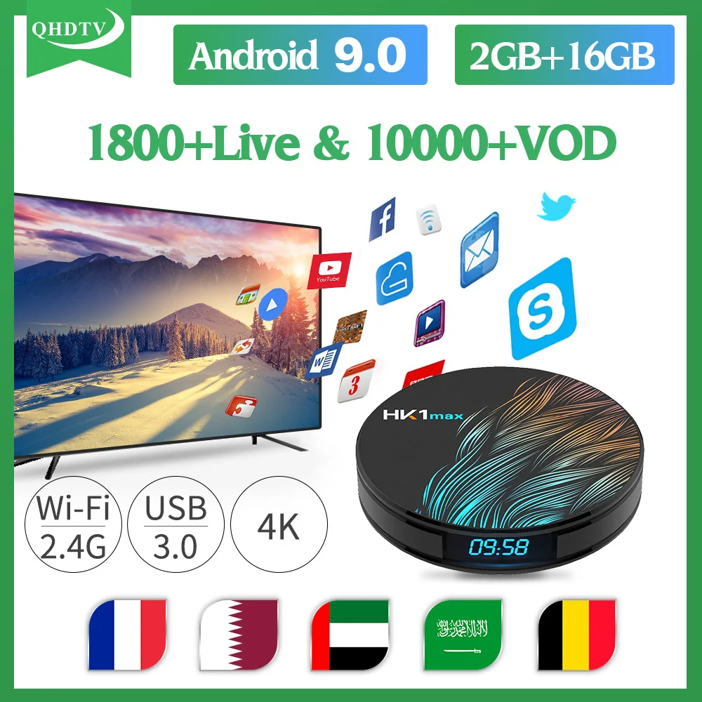 IP tv Арабский Франция Итальянский 1 год код IPTV HK1 Max Android-tv 9,0 IP tv Qatar Morocco IP tv Belgium курдский французский Германия IP tv