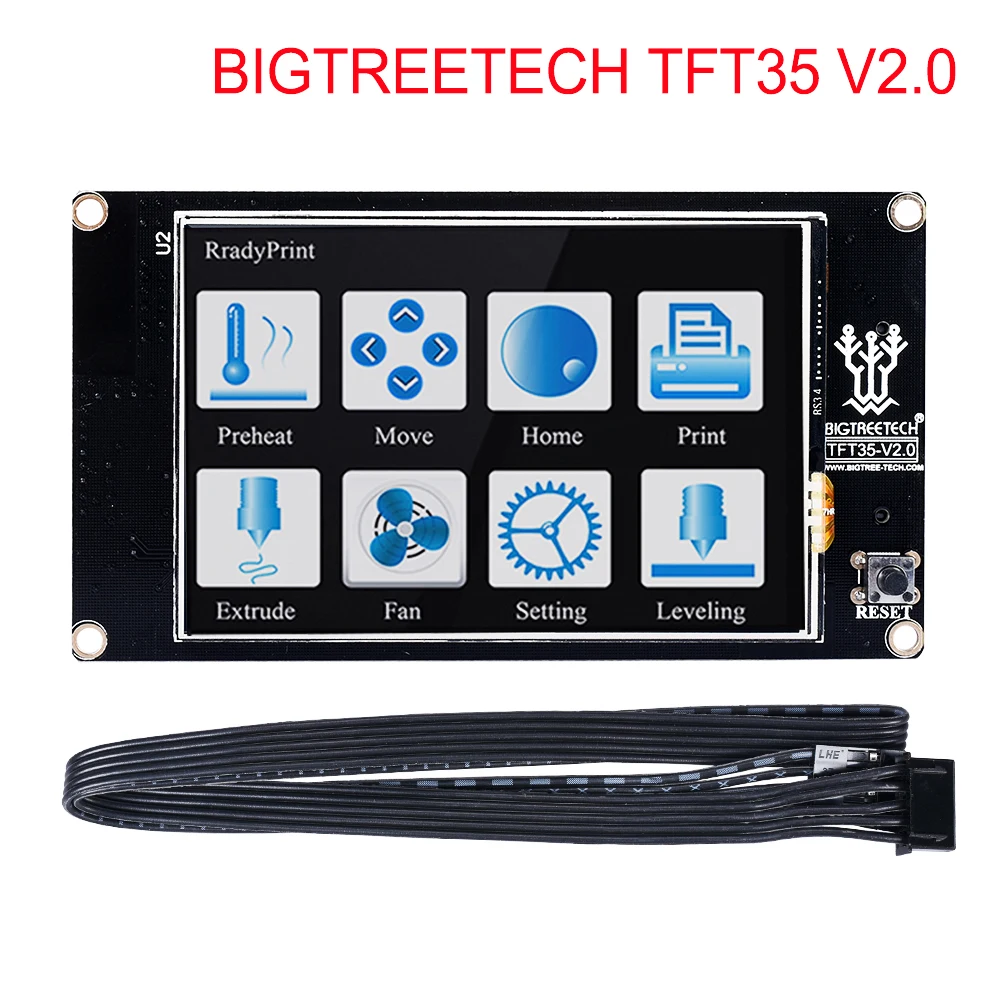 Умный контроллер BIGTREETECH TFT35 V2.0 дисплей 3 5 дюйма сенсорный экран совместимый с SKR V1.3