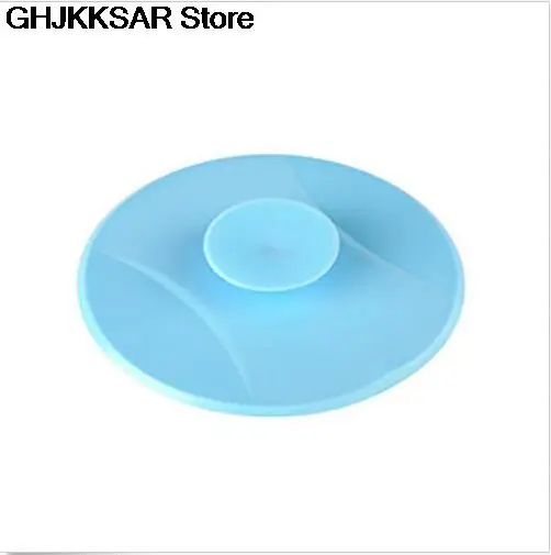 Silicone drain stopper drain stopper basin drain stopper bathroom sink plug bathroom sink stopper washbasin drain plug 1Pc water plug rubber circle silicon drain plug bathroom leakage-proof stopper sink PVC basin laundry sink bathtub stopper