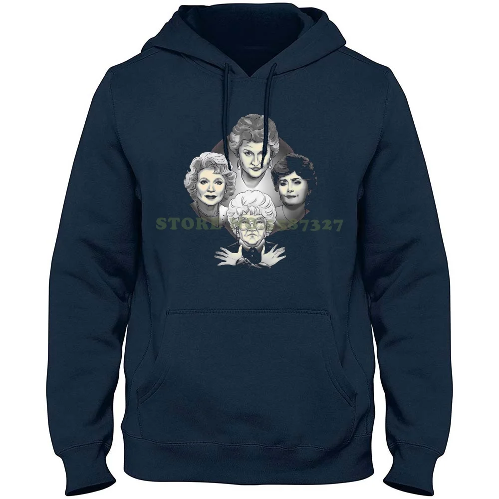 

Спортивная толстовка с капюшоном для девушек Golden Girls, свитшот с пародией для девушек, забавная серия портретов, ТВ-сериал 80-х София