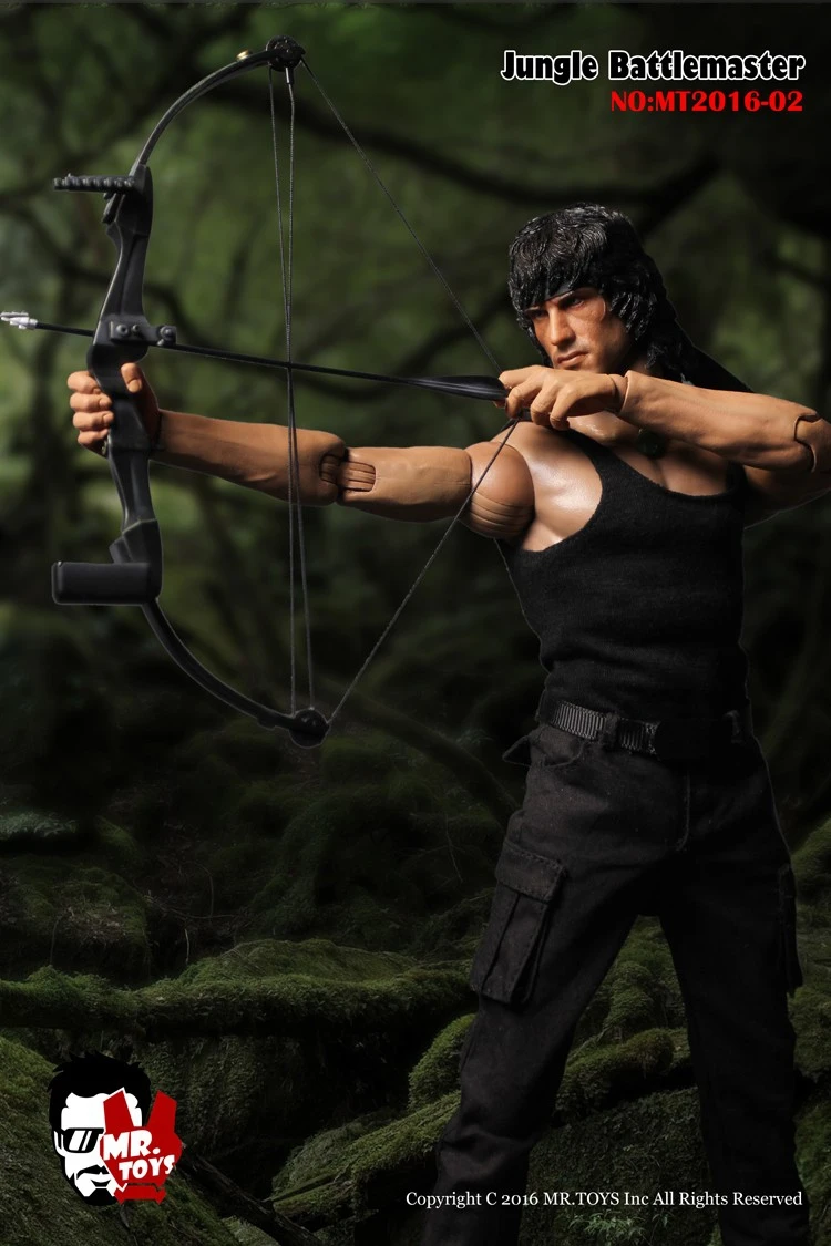 MR. TOYS MT2016-02 Первая кровь джунгли Battlemaster Rambo 1/6 фигурка