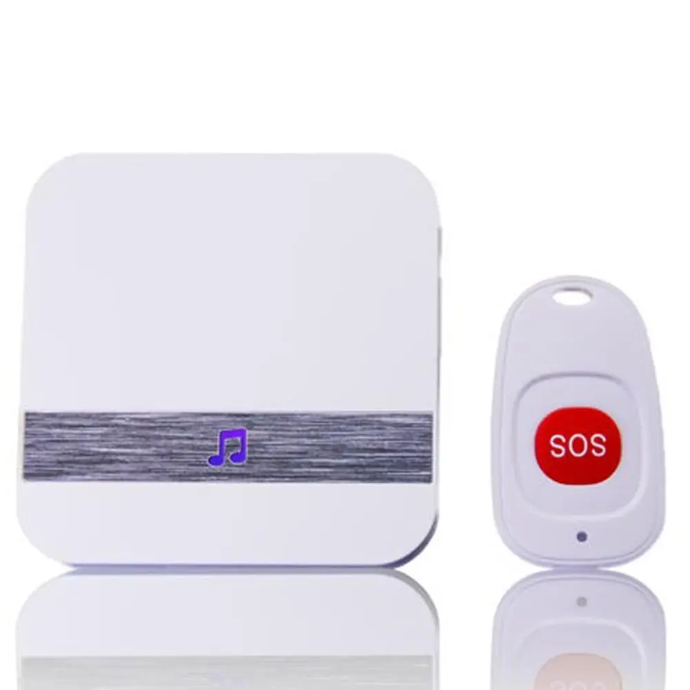 

433MHz Wireless Panic Button Emergency Button Designed For Old Man Children Compatible With Home Burglar Alarm