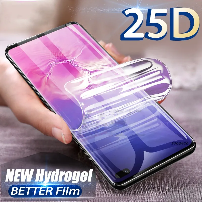 2 шт. мягкая защитная пленка для Samsung Galaxy S20 Ultra S10 plus S10e Lite Note 10 Pro | Мобильные