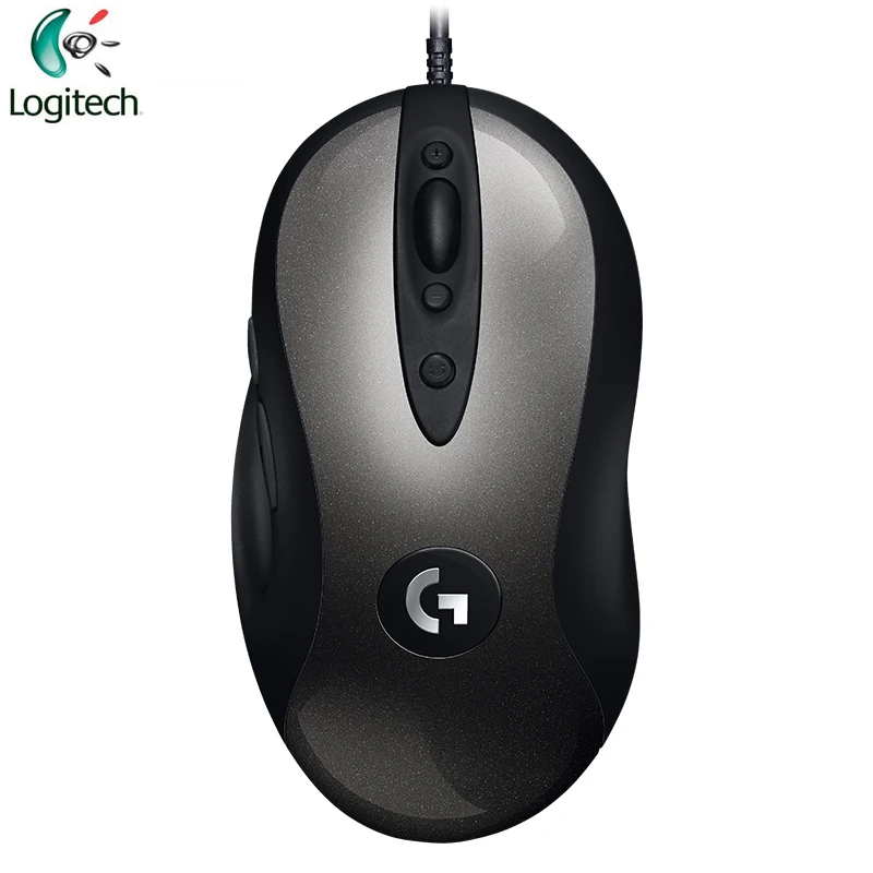 Новинка, Проводная игровая мышь logitech MX518, Оптическая Проводная игровая мышь 16000 dpi, улучшенная версия, удобная ручка для ноутбука