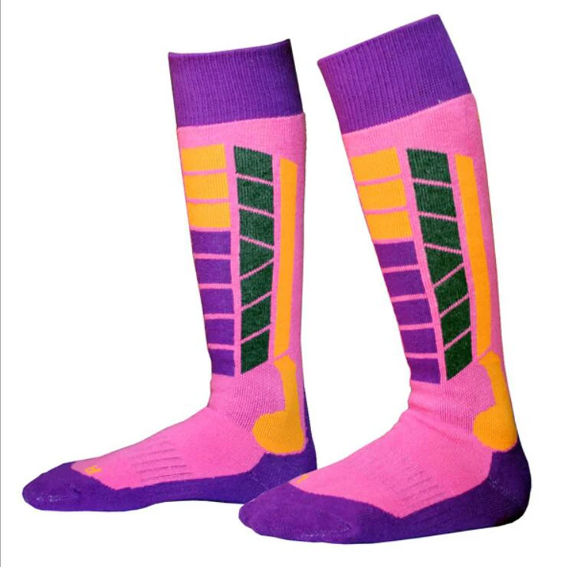 Winter Warm Children Kids Ski Socks Cotton Snowboard Cycling Skiing Soccer Sport Socks Thermosocks