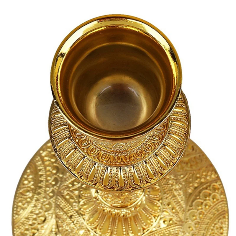Металлический Подсвечник подставка канделябр конус Золотой подсвечник Цветочный павлин тисненый Свадебные вечерние подсвечники
