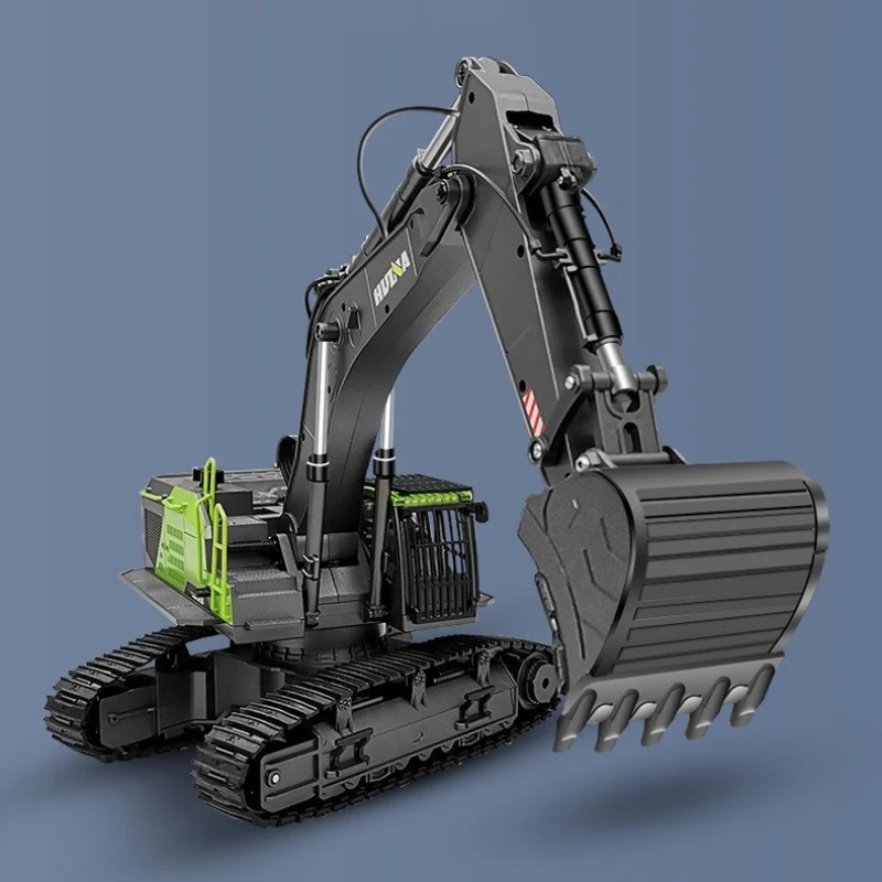 22-CH Full Metal Simulation RC Excavator 1:16 360 Degree Roatation Platform Screw Power 50 Mins Flight Time RC Truck Model Toy 3